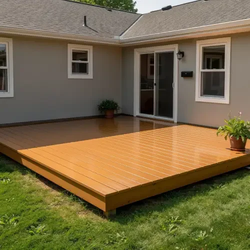 painted deck